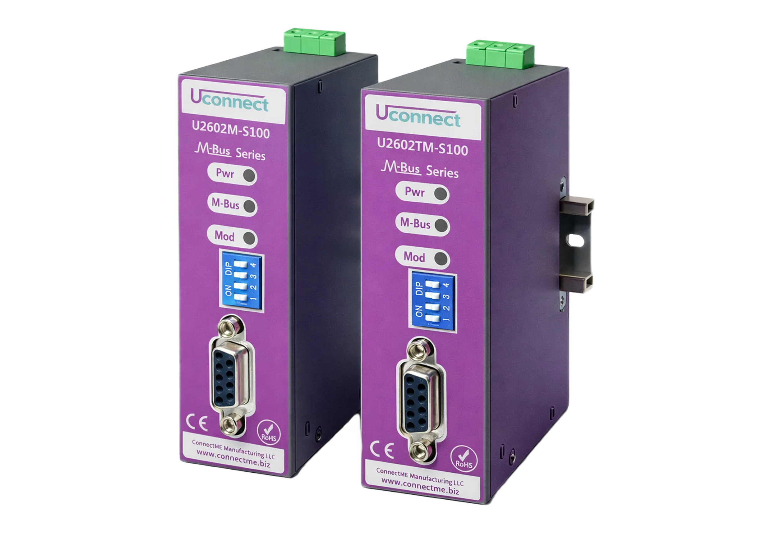 Industrial protocol gateway used to connect M-Bus meters with Modbus and building systems